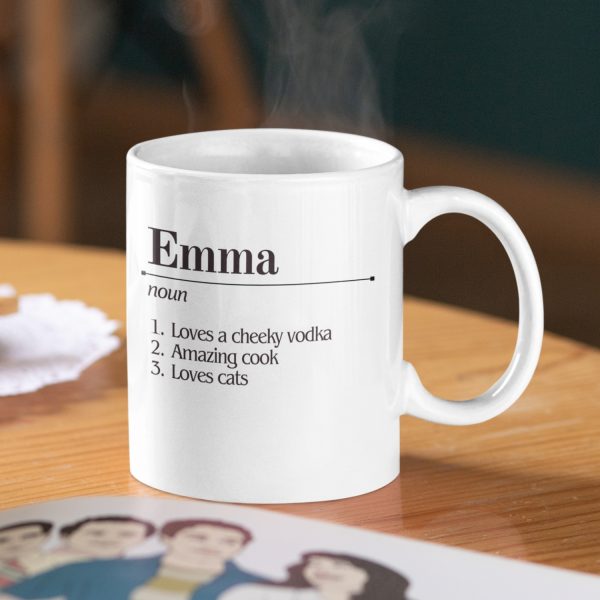 Personalised Name Definition Coffee Mugs - Image 3
