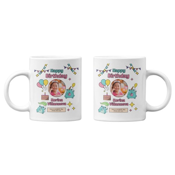 Happy birthday coffee mugs