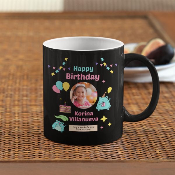 Happy birthday coffee mugs