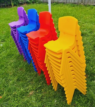 67 Tables and chairs for hire