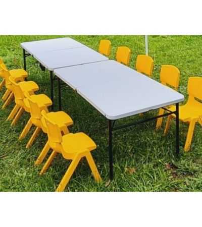 105 Tables and chairs for hire
