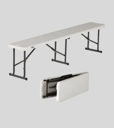 Folding trestle bench 6ft