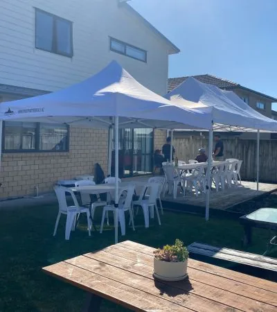 Double gazebo package