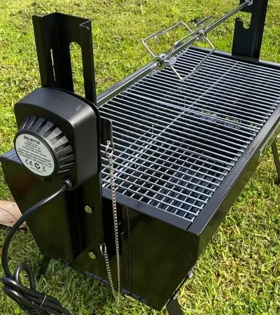 Spit roaster BBQ grill