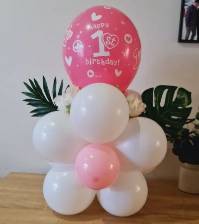 Table top balloon with letterings